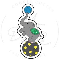 Zirkus Elefant Ausstechform | Zirkus-Ausstechform Mydope Zirkus Elefant Ausstechform | Zirkus-Ausstechform Mydope von MyDoPe