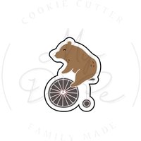 Zirkusbär Ausstecher | Zirkus-Keksschneider Mydope Keksschneider von MyDoPe