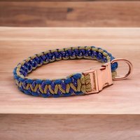Hundehalsband Geknotet Aus Paracord | Fallschirmschnur Mit Metall Buckle Schnellverschluss/Halsumfang 27 cm #1518328536 Hundehalsband Geknotet Aus Paracord | Fallschirmschnur Mit Metall Buckle Schnellverschluss/Halsumfang 27 cm #1518328536 von MyDogCollection