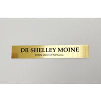 10 "x 2" Individuell Graviertes Wand Namensschild, Büroschild, Personalisiertes Türschild, Plakette, Geschäftsschild, Schälen Und Kleben von MyEngravingDesigns