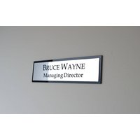 Personalisiertes Wandnamenschild, Individuell Graviertes Türschild, Schild, Plakette, Geschäftsnamenschild, Hausschild, Schälen Und Kleben von MyEngravingDesigns