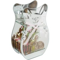 LED Glas Teelichthalter in Osterhasen Form von MyFlair