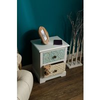 My Flair Kommode "Inez", mit 2 Schubladen - weiß von MyFlair