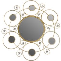 My Flair Spiegel "Helios" - gold von MyFlair