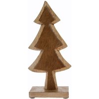 MyFlair Holztannenbaum m. Fell H 35 cm von MyFlair