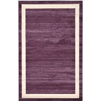 MyFlair Teppich "Good Times" Rechteckig Violett CA10093 von MyFlair