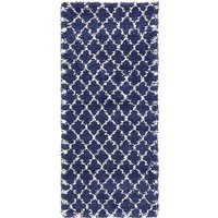 MyFlair Teppich "Temara Shag" Läufer Marineblau CA10382 von MyFlair