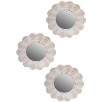 MyFlair Wandspiegel Dahlia, 3er Set von MyFlair