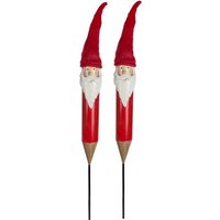 S/2 Gartenstecker Santa von MyFlair