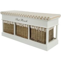 Sitzbank "Joana", Polster/3 Körbe - FSC Sitzbank "Joana", Polster/3 Körbe - FSC von MyFlair