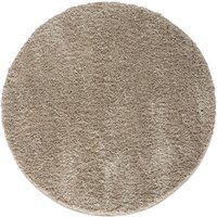 Teppich Elodie, 150cm x 150cm, Farbe Beige, rund, Florhöhe 37mm Teppich Elodie, 150cm x 150cm, Farbe Beige, rund, Florhöhe 37mm von MyFlair