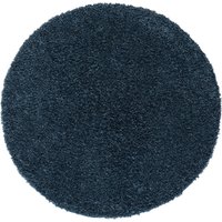 Teppich Elodie, 150cm x 150cm, Farbe Dunkelblau, rund, Florhöhe 37mm Teppich Elodie, 150cm x 150cm, Farbe Dunkelblau, rund, Florhöhe 37mm von MyFlair
