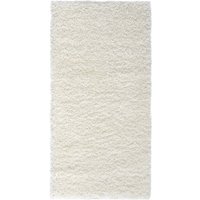 Teppich Elodie, 70cm x 140cm, Farbe Weiß, rechteckig, Florhöhe 37mm von MyFlair