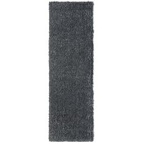 Teppich Elodie, 80cm x 250cm, Farbe Dunkelgrau, rechteckig, Florhöhe 37mm von MyFlair
