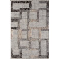 Teppich Jade, 160cm x 230cm, Farbe Beige, rechteckig, Florhöhe 15mm von MyFlair