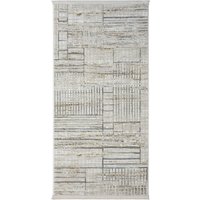 Teppich Riley  , 80cm x 150cm, Farbe Beige, rechteckig, Florhöhe 10mm von MyFlair