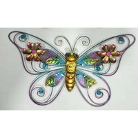 Wanddeko Schmetterling - Gelb von MyFlair