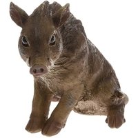 Wildschwein, sitzend, aus Steinharz, Wildschwein, sitzend, aus Steinharz, von MyFlair