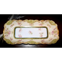 Coronet Décoiffe Limoges Relish Dish Sku K145 von MyFrenchAffaire
