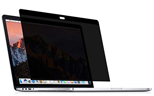 MyGadget Magnetische Sichtschutzfolie kompatibel mit Apple MacBook Pro Retina 15 Zoll (2013-2016) - abnehmbarer Anti Spy Privacy Screen Schutz von MyGadget