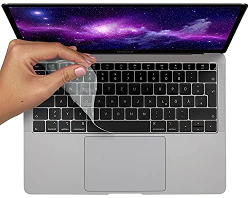 MyGadget Tastaturschutz für Apple MacBook Air 13 Zoll (2018-2020) - Folie für EU Tastatur - Keyboard Cover - Transparent von MyGadget