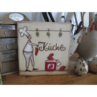 Shabby Chic Schild "Koch" von MyHimmerland