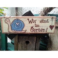 Shabby Chic Türschild "Schnecke" Shabby Chic Türschild "Schnecke" von MyHimmerland