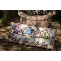 Shabby Chic Türschild "Zwitscherstübchen" Shabby Chic Türschild "Zwitscherstübchen" von MyHimmerland