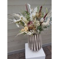 Trockenblumenstrauß, Trockenblumen, Boho, Dekoration von MyHochzeitsdeko