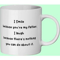 Lustige Väter Tag Becher. Geschenk Von Tochter Oder Sohn Für Papa An Seinem Geburtstag Vater Sonntag. Rude, Lustig Und Sarkastisch Zitat von MyInnerDesign