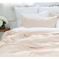 Bio-Musselin-Kissenbezug 2Er-Set, Kissenbezüge Aus Vorgewaschener Baumwolle Mit Umschlagverschluss in Natürlichen Sandfarben, Erdige Farben Bio-Musselin-Kissenbezug 2Er-Set, Kissenbezüge Aus Vorgewaschener Baumwolle Mit Umschlagverschluss in Natürlichen Sandfarben, Erdige Farben von MyKitchenLinens