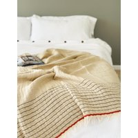 Leinen Decke Mit Fransen Leichte Ungiftige Baumwollmischung, 133 "x 20 cm" Leinen Decke Mit Fransen Leichte Ungiftige Baumwollmischung, 133 "x 20 cm" von MyKitchenLinens