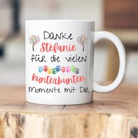 Personalisierbare Tasse - Erzieherin Dankeschön Abschiedsgeschenk Emaille Keramik Geschenk von MyLittleCoffeeBean