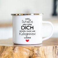 Tasse Abschied - Personalisierbare Kollegin Kollege Jobwechsel Ruhestand Rente Name Tasse Abschied - Personalisierbare Kollegin Kollege Jobwechsel Ruhestand Rente Name von MyLittleCoffeeBean