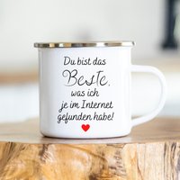 Tasse Mit Spruch - Personalisierbar Du Bist Das Beste, Was Ich Je Im Internet Gefunden Habe Valentinstag Geschenk Liebe Tasse Mit Spruch - Personalisierbar Du Bist Das Beste, Was Ich Je Im Internet Gefunden Habe Valentinstag Geschenk Liebe von MyLittleCoffeeBean