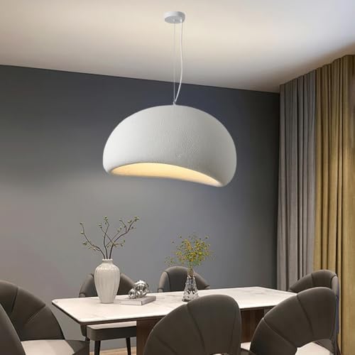 Pendelleuchte Esstisch Hängeleuchte Japanische Wabi-Sabi Stil E27 Weißer Polyethylen Höhenverstellbar Kronleuchter Modern Kreative Hängelampe Wohnzimmer Esszimmer Küche Leuchte Beleuchtung(A,40CM) Pendelleuchte Esstisch Hängeleuchte Japanische Wabi-Sabi Stil E27 Weißer Polyethylen Höhenverstellbar Kronleuchter Modern Kreative Hängelampe Wohnzimmer Esszimmer Küche Leuchte Beleuchtung(A,40CM) von MyLjp