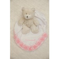 Baby-Mädchen-Decke Personalisierte Weiß, Die Decke-Baby-Geschenk Des Mädchens Erhält von MyLolliflopsLLC