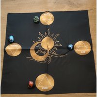 Altartuch/Altartischdecke Tischdecken/ Altar Motte Witch Wicca Alternativ/ Gothic Pagan von MyMagicDesign
