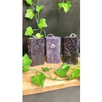 Ritualkerze "Tripple-Moon/Witch/ Wicca Pagan Alternative Ritual Altardekoration Mondphasen Mond Dreifaltigkeit /Geschenk von MyMagicDesign