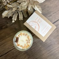 Cinnamon Sugared Donut Kerze | Weihnachtskerze |Zimt Ahorn |Weihnachtsgeschenk Für Sie|Weihnachtsgeschenk Ihn von MyMantraAndCo