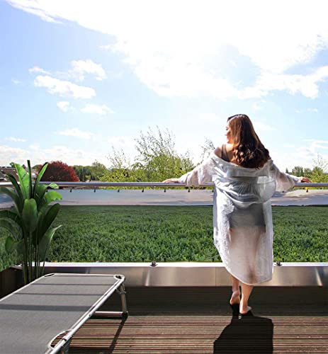 MyMaxxi Balkon Sichtschutz | Field 02 10 x 0,9m | Abdeckung für Terrasse Balkon | Windschutz Sonnenschutz Blickdicht | Balkonverkleidung wetterfest Sichtschutz Zaun | Verkleidung von MyMaxxi