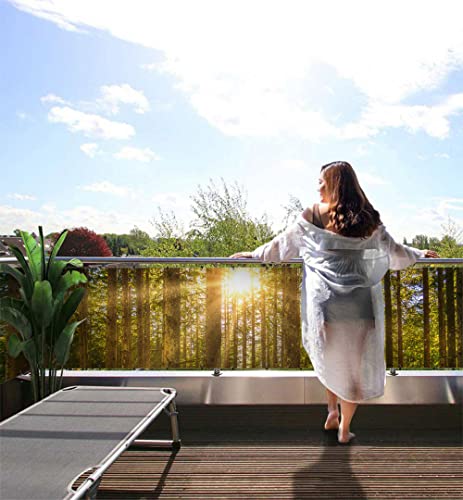 MyMaxxi Balkonbanner Sichtschutz - Waldlichtung im Frühling - Abdeckung für Terrasse Balkon - Windschutz Sonnenschutz Blickdicht - Balkonverkleidung wetterfest - MyMaxxi Balkonbanner Sichtschutz - Waldlichtung im Frühling - Abdeckung für Terrasse Balkon - Windschutz Sonnenschutz Blickdicht - Balkonverkleidung wetterfest - von MyMaxxi