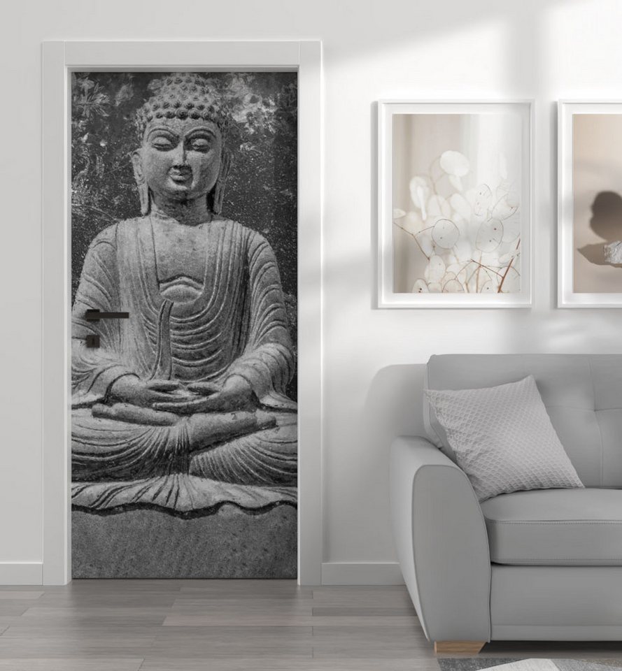 MyMaxxi Dekorationsfolie Türtapete Türposter Türfolie selbstklebend Buddha Statue Türaufkleber, (Klebefolie Tür aufgerollt), Selbstklebend, rückstandsfrei ablösbar MyMaxxi Dekorationsfolie Türtapete Türposter Türfolie selbstklebend Buddha Statue Türaufkleber, (Klebefolie Tür aufgerollt), Selbstklebend, rückstandsfrei ablösbar von MyMaxxi