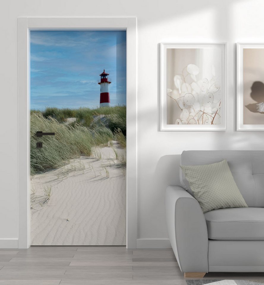 MyMaxxi Dekorationsfolie Türtapete Türposter Türfolie selbstklebend Leuchtturm an der Nordsee, (Klebefolie Tür aufgerollt), Selbstklebend, rückstandsfrei ablösbar MyMaxxi Dekorationsfolie Türtapete Türposter Türfolie selbstklebend Leuchtturm an der Nordsee, (Klebefolie Tür aufgerollt), Selbstklebend, rückstandsfrei ablösbar von MyMaxxi