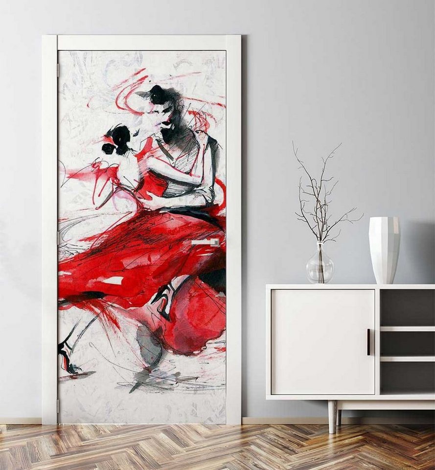 MyMaxxi Dekorationsfolie Türtapete Türposter Türfolie selbstklebend tanzende Tango Partner, (Klebefolie Tür aufgerollt), Selbstklebend, rückstandsfrei ablösbar MyMaxxi Dekorationsfolie Türtapete Türposter Türfolie selbstklebend tanzende Tango Partner, (Klebefolie Tür aufgerollt), Selbstklebend, rückstandsfrei ablösbar von MyMaxxi