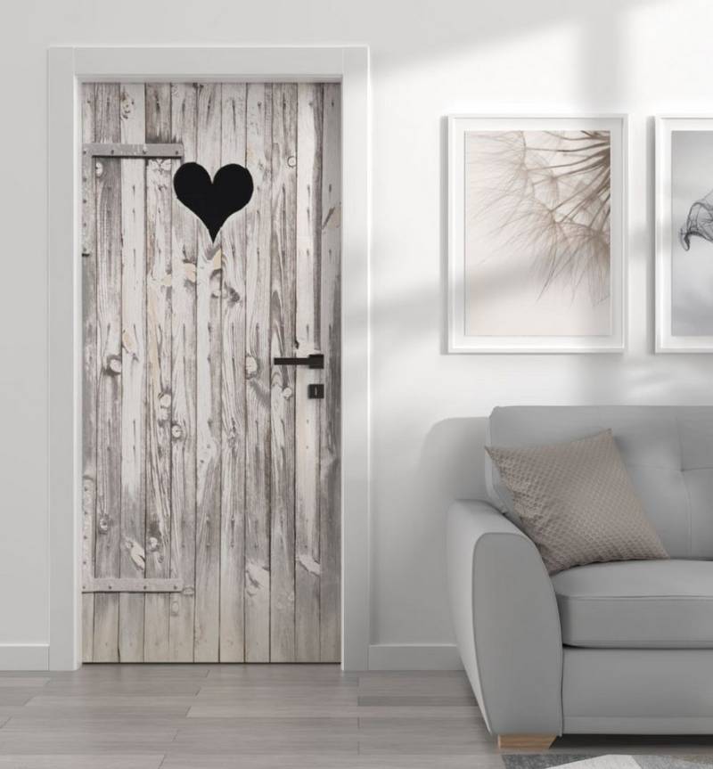 MyMaxxi Dekorationsfolie Türtapete Türposter selbstklebend Klotür Herz links Türaufkleber, (Stil 74 Anschlag Links, 1St.}, Klebefolie Tür aufgerollt), Selbstklebend MyMaxxi Dekorationsfolie Türtapete Türposter selbstklebend Klotür Herz links Türaufkleber, (Stil 74 Anschlag Links, 1St.}, Klebefolie Tür aufgerollt), Selbstklebend von MyMaxxi