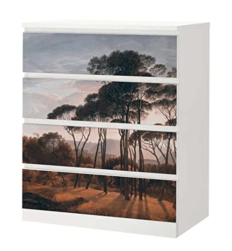 MyMaxxi - Klebefolie Möbel passend für IKEA Malm Kommode - Motiv Italian Landscape - Möbelfolie selbstklebend - Dekofolie Tattoo Aufkleber Folie für Wohnzimmer, malm_Groesse:4 Schubladen MyMaxxi - Klebefolie Möbel passend für IKEA Malm Kommode - Motiv Italian Landscape - Möbelfolie selbstklebend - Dekofolie Tattoo Aufkleber Folie für Wohnzimmer, malm_Groesse:4 Schubladen von MyMaxxi