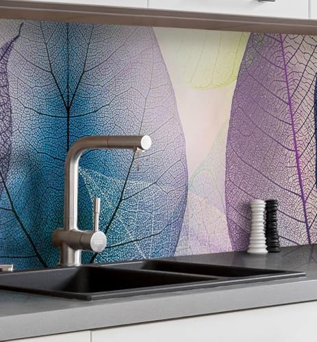 MyMaxxi Küchenrückwand Folie selbstklebend matt - einfache Montage ohne Bohren 0,4mm stark Versteift - Motiv Blätter - 60cm hoch - Spritzschutz Küche Klebefolie - Pflanze 280 x 60 cm MyMaxxi Küchenrückwand Folie selbstklebend matt - einfache Montage ohne Bohren 0,4mm stark Versteift - Motiv Blätter - 60cm hoch - Spritzschutz Küche Klebefolie - Pflanze 280 x 60 cm von MyMaxxi