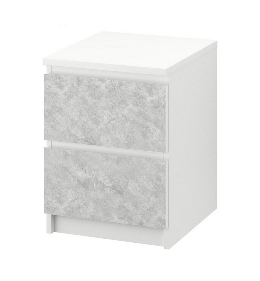 MyMaxxi Möbelfolie Kommodenaufkleber Malm Beton in Marmor Optik Klebefolie Möbelfolie, (Ein Aufkleber je Schublade), Selbstklebend, rückstandsfrei ablösbar MyMaxxi Möbelfolie Kommodenaufkleber Malm Beton in Marmor Optik Klebefolie Möbelfolie, (Ein Aufkleber je Schublade), Selbstklebend, rückstandsfrei ablösbar von MyMaxxi