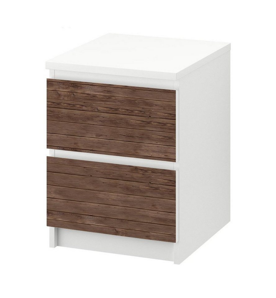 MyMaxxi Möbelfolie Kommodenaufkleber Malm Vintage Holz Muster vertikal Möbelfolie Folie, (Ein Aufkleber je Schublade), Selbstklebend, rückstandsfrei ablösbar MyMaxxi Möbelfolie Kommodenaufkleber Malm Vintage Holz Muster vertikal Möbelfolie Folie, (Ein Aufkleber je Schublade), Selbstklebend, rückstandsfrei ablösbar von MyMaxxi